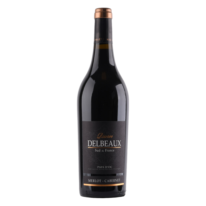 Delbeaux, Pays d'Oc IGP Réserve Merlot-Cabernet